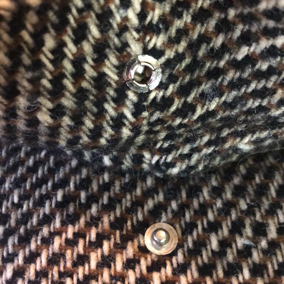 Vintage NYC Cabbie Newsboy Cap Hat Genuine Wool SNAPBRIM Tweed Satin Gadsby NEW - Picture 6 of 17